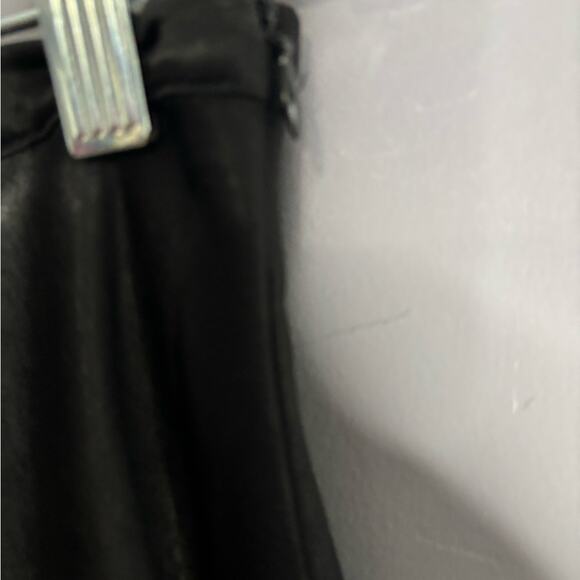 Charlie Holiday Black Pull On Midi Skirt With Side Zipper Size 2 - Picture 4 of 7